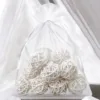Bolsas de organza 40 x 55 cm - blanco Bolsas grandes 40x55 cm