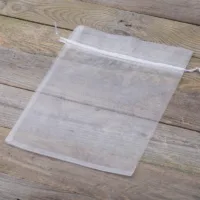 Bolsas de organza 40 x 55 cm - blanco Bolsas blancas