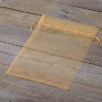 Bolsas de organza 40 x 55 cm - dorado Bolsas para frutas