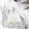 Bolsas de organza 40 x 55 cm - gris plata Bolsas plata / gris