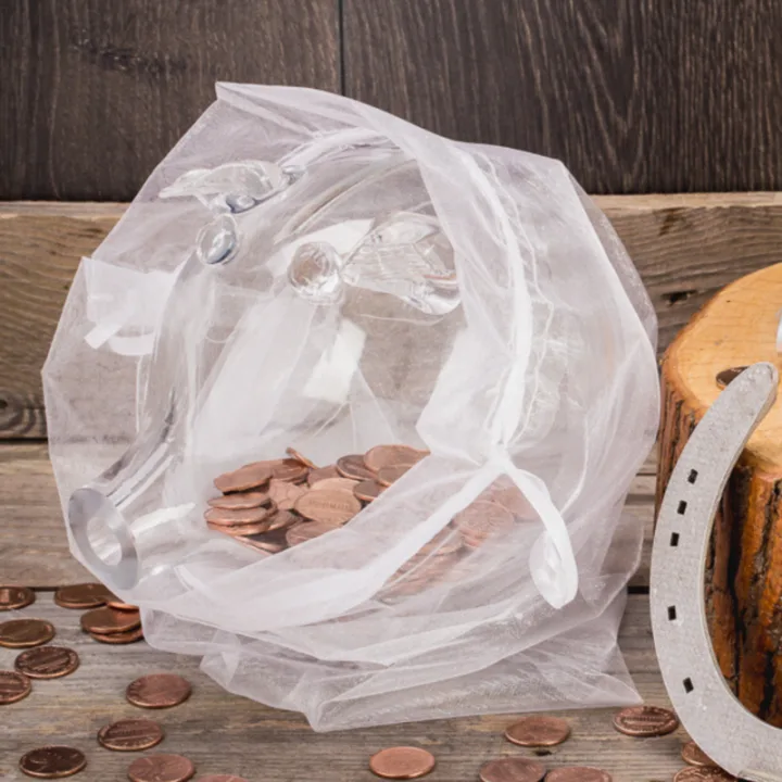 Bolsas de organza 40 x 55 cm - gris plata Bolsas de organza