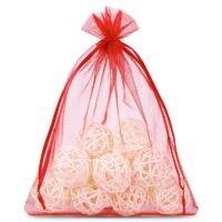 Bolsas de organza 40 x 55 cm - rojo Bolsas grandes 40x55 cm