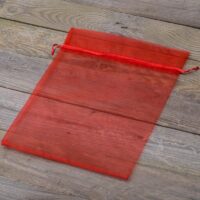 Bolsas de organza 40 x 55 cm - rojo Bolsas rojas