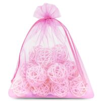 Bolsas de organza 40 x 55 cm - rosa Protección de uva