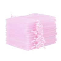 Bolsas de organza 6 x 8 cm - rosa claro Para niños