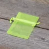 Bolsas de organza 6 x 8 cm - verde claro Semana Santa