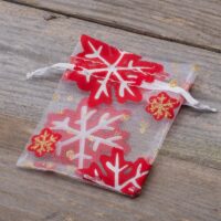 Bolsas de organza 8 x 10 cm - Navidad / 1 Todos los productos