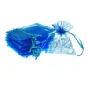 Bolsas de organza 8 x 10 cm - turquesa Semana Santa