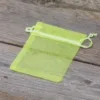 Bolsas de organza 8 x 10 cm - verde claro Lavanda y productos secos perfumados