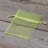 Bolsas de organza 8 x 10 cm - verde Semana Santa