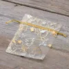 Bolsas de organza 8 x 10 cm - Navidad / 8 Uso