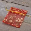 Bolsas de organza 8 x 10 cm - Navidad Uso