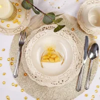 Bolsas de organza 9 x 12 cm - dorado Lavanda y productos secos perfumados