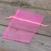 Bolsas de organza 9 x 12 cm - rosas Bolsas ocasionales