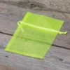 Bolsas de organza 9 x 12 cm - verde claro Semana Santa