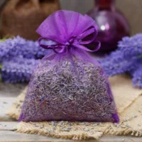 Bolsas de organza 9 x 12 cm - violeta oscuro Bolsas de organza