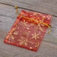 Bolsas de organza 9 x 12 cm - Navidad Fiestas y ocasiones especiales