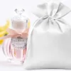 Bolsas de satén 15 x 20 cm - blanco Bolsas blancas