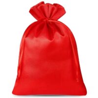 Bolsas de satén 15 x 20 cm - rojo Bolsas de satén