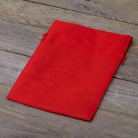 Bolsas de satén 18 x 24 cm - rojo San Valentín