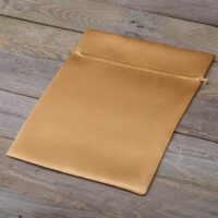 Bolsas de satén 26 x 35 cm - dorado San Valentín