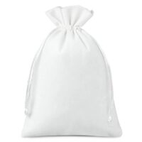 Bolsas de terciopelo 12 x 15 cm - blanco Bolsas pequeñas 12x15 cm