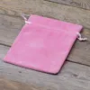 Bolsas de terciopelo 12 x 15 cm - rosa claro Para niños