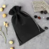 Bolsas de terciopelo 15 x 20 cm - negro Halloween