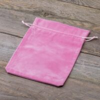 Bolsas de terciopelo 15 x 20 cm - rosa claro Para niños