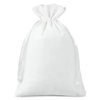 Bolsas de terciopelo 18 x 24 cm - blanco Bolsas medianas 18x24 cm