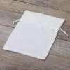 Bolsas de terciopelo 18 x 24 cm - blanco Bolsas blancas