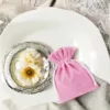 Bolsas de terciopelo 8 x 10 cm - rosa claro Despedida de soltera y despedida de soltero