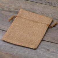 Bolsas de yute 12 x 15 cm - marrón claro Cero desperdicio