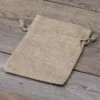 Bolsas de yute 12 x 15 cm - natural Lavanda y productos secos perfumados