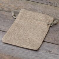 Bolsas de yute 12 x 15 cm - natural Lavanda y productos secos perfumados