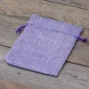 Bolsas de yute 12 x 15 cm - violeta claro Lavanda y productos secos perfumados