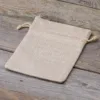Bolsas de yute 12 x 15 cm - natural claro Agradecimiento a los invitado