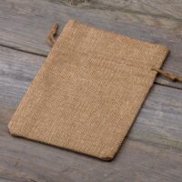 Bolsas de yute 13 x 18 cm - marrón claro Bolsa de yute