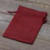 Bolsas de yute 13 x 18 cm - granate Lifehack: ideas inteligentes
