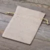 Bolsas de yute 13 x 18 cm - natural claro Bautismo