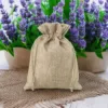 Bolsas de yute 15 x 20 cm - natural Despedida de soltera y despedida de soltero