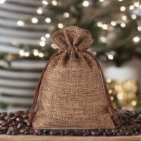 Bolsas de yute 18 x 24 cm - natural oscuro Decoraciones interiores