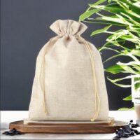 Bolsas de yute 22 x 30 cm - natural claro Bolsas para lavanda