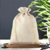 Bolsa grande de yute 30 x 40 cm - natural claro Bolsas grandes de yute