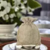 Bolsas de yute 9 x 12 cm - natural Bolsas oscuras naturales