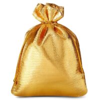 Bolsas metálico 10 x 13 cm - dorado Bolsas metálico