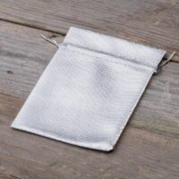 Bolsas metálico 10 x 13 cm - gris plata Decoraciones de mesa
