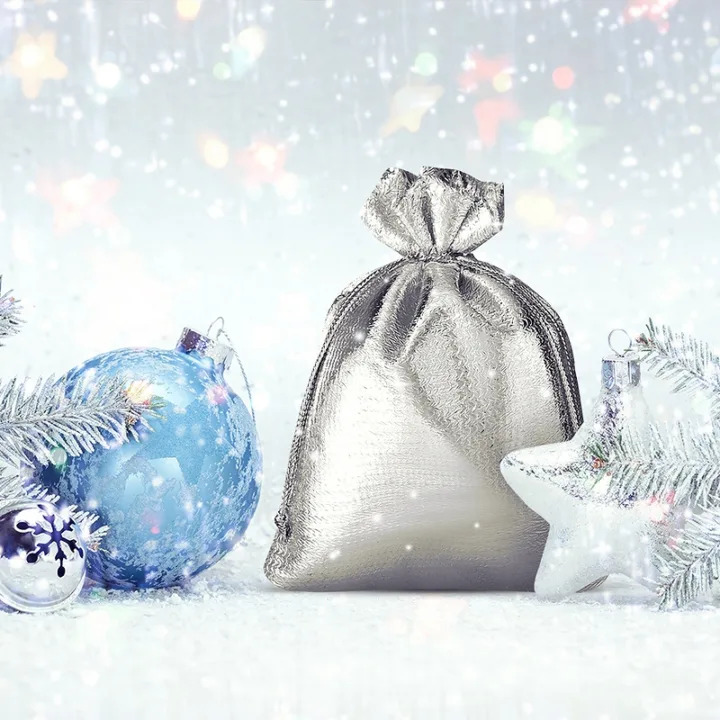 Bolsas metálico 15 x 20 cm - gris plata Bolsas medianas 15x20 cm