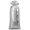 Bolsa metálico 16 x 37 cm - gris plata Bolsas metálico