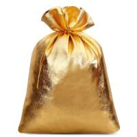 Bolsas metálico 22 x 30 cm - dorado Bolsas metalizadas